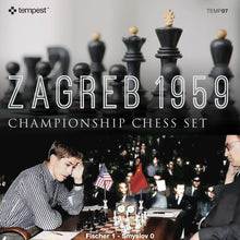 Load image into Gallery viewer, Tempest Zagreb 1959 Championship Chess Set