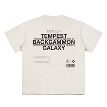 Load image into Gallery viewer, BACKGAMMON,CHESS,HELVETICA,TEE,T-SHIRT,DESIGN