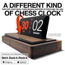 Load image into Gallery viewer, Tempest Deluxe Chess Clock
