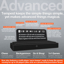 Load image into Gallery viewer, Tempest Deluxe Chess Clock
