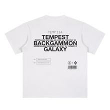 Load image into Gallery viewer, BACKGAMMON,CHESS,HELVETICA,TEE,T-SHIRT,DESIGN
